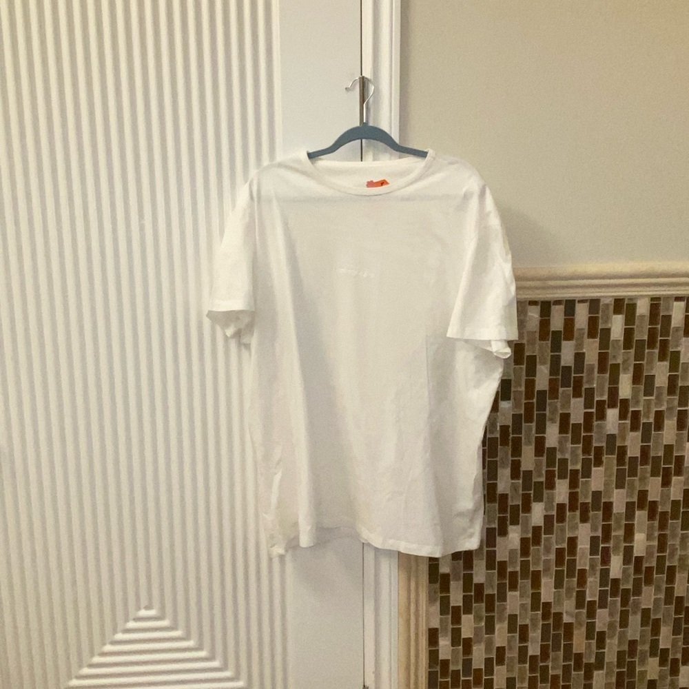 White Men’s Crew Neck T-Shirt